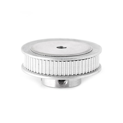 GT2 Zahnriemenscheibe Aluminium – 60 Zähne, 5mm Bohrung, Für 3D-Drucker, Inkl. Schrauben & Schlüssel
