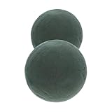 Artisanat durable: fabriquées à partir de matériaux horticoles artificiels durables, ces sphères en mousse offrent une apparence réaliste et une sensation agréable, boules de sphère en mousse, briques en mousse