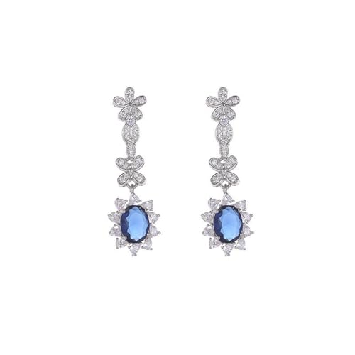 Boucles d'oreilles argent S925 jade naturel anti-allergie pour femmes