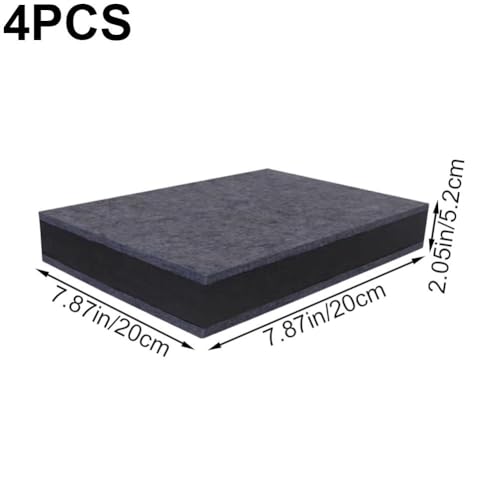 Tapis en caoutchouc anti-vibrations antichoc compresseur robuste - 8