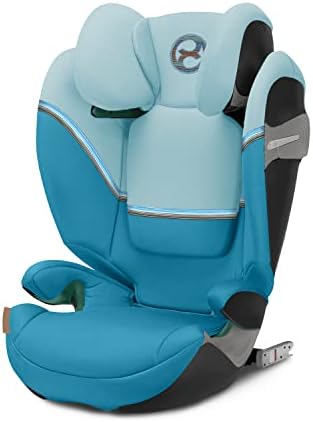CYBEX Gold fotelik dziecięcy Solution S2 i-Fix, Do samochodów z i bez ISOFIX, 100150 cm, Od ok. 3 do 12 lat (1550 kg), Seashell Beige