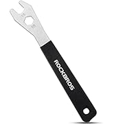 ROCKBROS Bike Bicycle Pedal Wrench 15mm Pedal Wrench Bike Pedal Tool Spanner Extra Long Handle Pe...