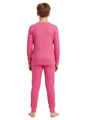 Image of Bodycare Insider Anti-Bacterial Solid Kids Thermal Top & Bottom Unisex Set