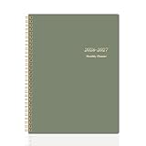 2026-2027 Monthly Planner, Calender Planner from Jan 2026 - Dec 2027, 24 Months for Planning with Habit Tracker, To-Do List, Goals,Summary ,7.5' x 10', Spiral Bindding for Personal Organizer and Office Supplies