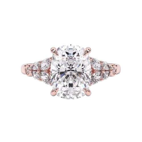 1-5 Carat Moissanite Engagement Ring 10K 14K 18K Gold Halo 925 Sterling Silver Wedding Anniversary Bridal Set Gift for Women