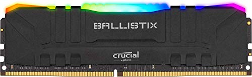 Image of Crucial Ballistix RGB 3000 MHz DDR4 DRAM Desktop Gaming Memory 8GB CL15 BL8G30C15U4BL (Black)