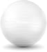 Exercise Ball (Multiple Sizes) for Fitness, Stability, Balance & Yoga - Workout Guide & Quick Pump Included - Anti Burst Professional Quality Design (White, 65CM)
