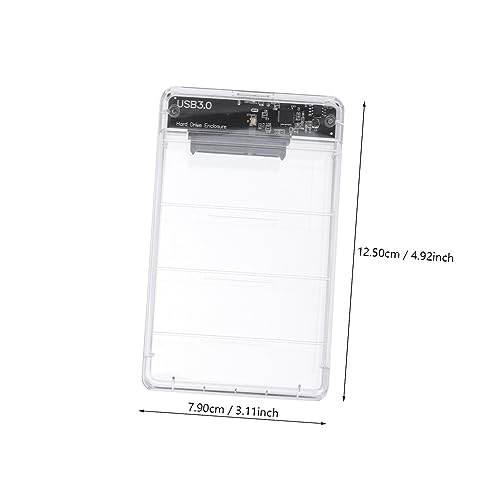 Recupere sus Datos con la Carcasa Transparente USB Operitacx 2tb para Ssd y Disco Duro Móvil 2