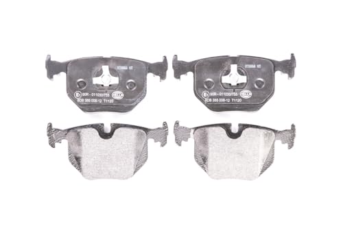 Plaquettes de frein HELLA 8DB355008121 BMW Maserati témoin usure T1120