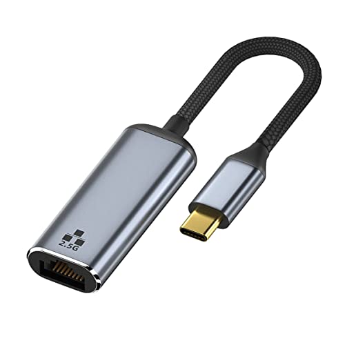 Adaptateur USB-C vers LAN 2500 Mbps xiwai | Câble adaptateur Gigabit Ethernet 2.5 Gbit/s PC