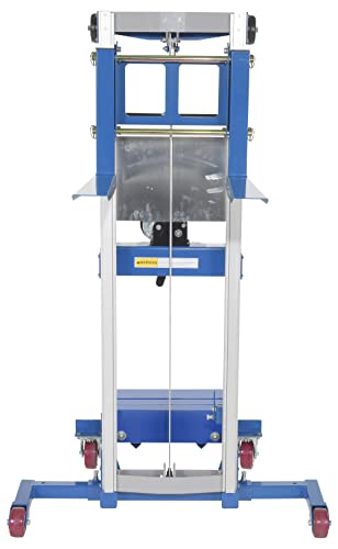 Elevador manual de mano con contrapeso Vestil 400 lb plata miniatura 3