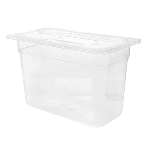 FUNOMOCYA 6l Slow Cooker Container Locking Lid Sous Vide Container Food Box Lid Vegetable Storage Box