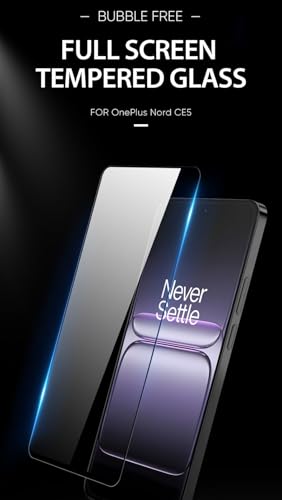 Image of Mr.Shield Top-Notch HD+ Tempered Glass Screen Protector Guard for OnePlus Nord CE 5 / CE5 5G, Case Friendly [1 Pack]