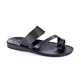 Zohar - Leather Toe Ring Sandal - Mens Sandals