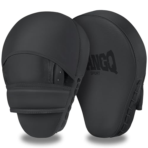 Boxing Pads Curved Focus Mitts, Training Pads,MMA Muay Thai Kickboxing Coaching Martial Arts...