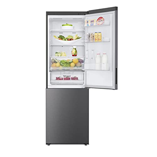 LG-GBP61DSXGC-Frigorifico-Combi-No-Frost-186cm-con-congelador-compresor-Smart-Inverter-341-litros-color-Inox-Antihuellas