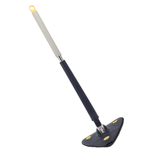 Fregona extensible para limpiar esquinas difíciles y bañeras con cabezal triangular de 360 4