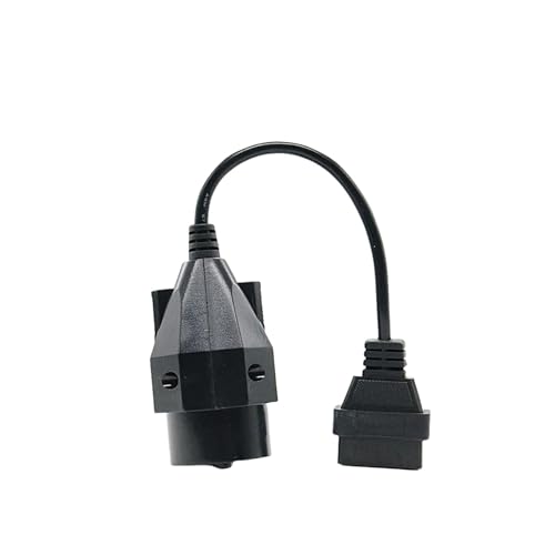 WAVJCSD ​OBD to OBD2 Adapter Compatible with BMW 20pin to OBD2 16PIN Female Connector e36 e39 X5 Z3 Compatible with BMW All 20 pin OBD 2 Car Diagnostic Cable