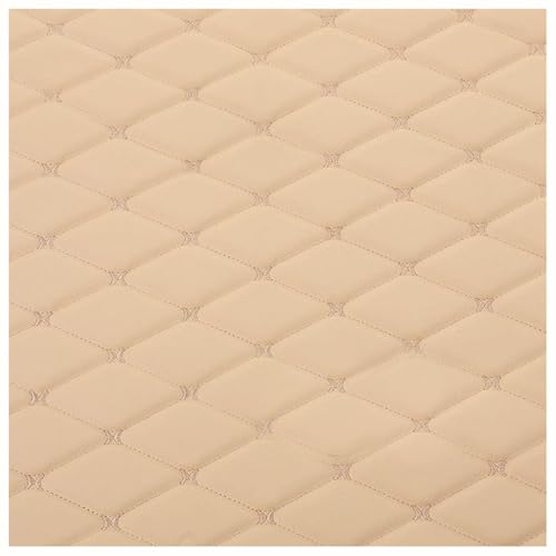 Simili cuir simili cuir piqués tissu ameublement vendu au mètre 7m