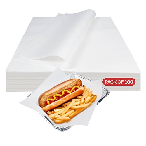 White Deli Paper Sheets, 12