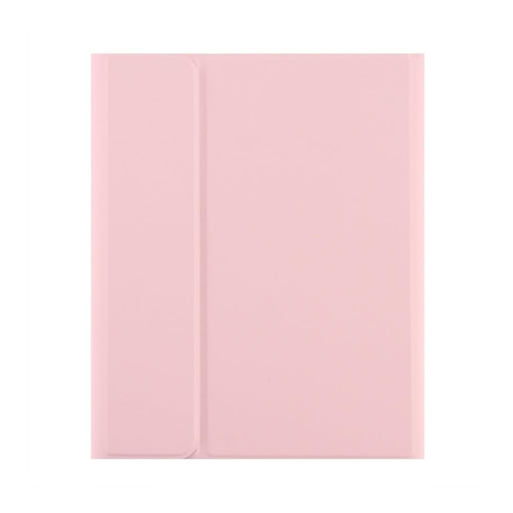 Funda de cuero para iPad Air 10.9 carcasa protectora rosada con portapapeles 7