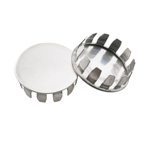 Image of 4PCS 1inch Stainless Steel Knockout Seal Electrical Box Knockout Plugs Removable Seal for Closure Unused Box Outlets for The Conduit Pipe