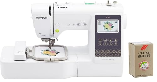 Brother SE700 Sewing and Embroidery Machine, and SAEMB7511 100-Piece 75/11 Embroidery Needles