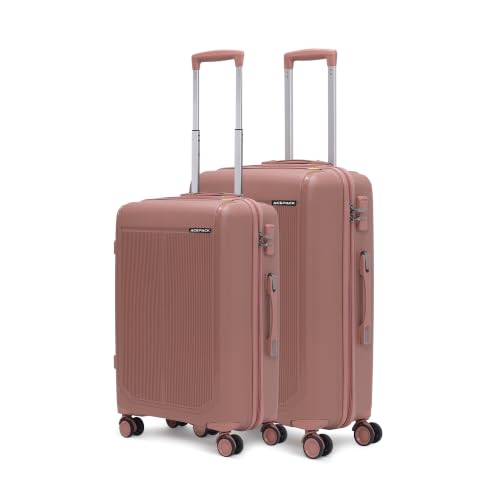 Image of ACEPACK by Verage Megatron Hard Side Polypropylene Luggage Set of 2 (Cabin 41L + Medium 74L) | Lightweight Unbreakable Suitcase Set with 360 Silent Spinner Wheels, Number Lock & Telescopic Handle