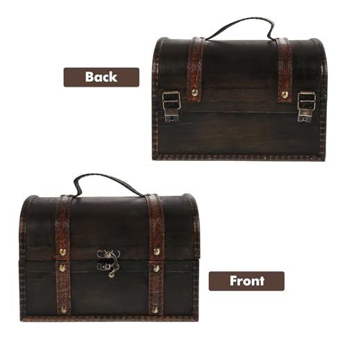 Coffret à bijoux rétro Healvian en bois pour offrir - 6