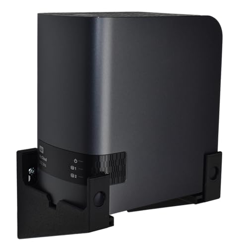 CraftEdge3D Wandhalterung für Western Digital WD My Cloud EX2 Ultra (Schwarz)