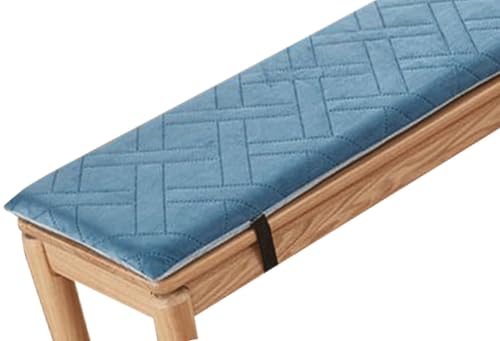 MCOSU Bench Cushions for Indoor/Outdoor Furniture Patio Porch Swing Cushions 40/48/60/32/36 inch x 13/14/16/18 inch Bay Window Seat Furniture Non-Slip Cushion with Zipper(@2,31x11inch)