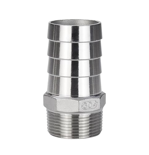 Raccord inox 304 hexagonal G2-1/2 durabilité supérieure pour liaison tuyau eau