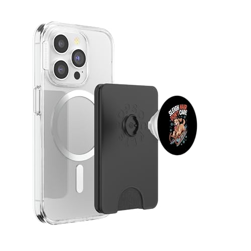 PopSockets PopWallet MagSafe Chien d'hiver solution pour ne plus perdre ses cartes