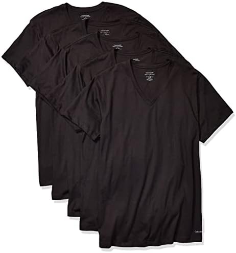 Calvin Klein Men’s Cotton Classics Multipack V Neck T-Shirts