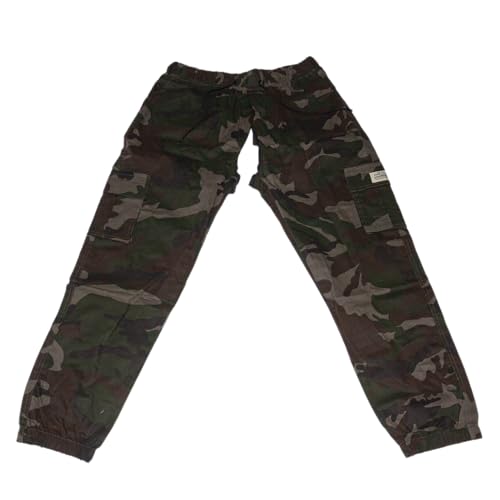 Camouflage Men Invisible Zipper Open Crotch Pants Casual Plus Size Loose Trousers
