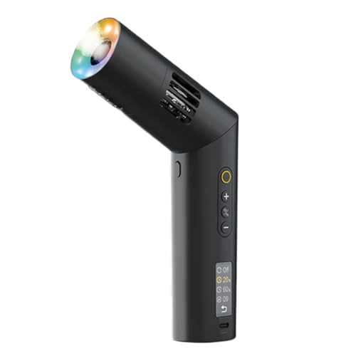 Muuookka Máquina de Humo Portátil Plegable CF5 para Fotografía, con Control Inalámbrico, para Crear Efectos de Humo para Videos, Fiestas, Fotografías y Películas.