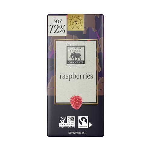 Endangered Species Dark Raspberry Bar