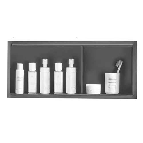 Niche de douche encastrée étanche acier inoxydable étagère design