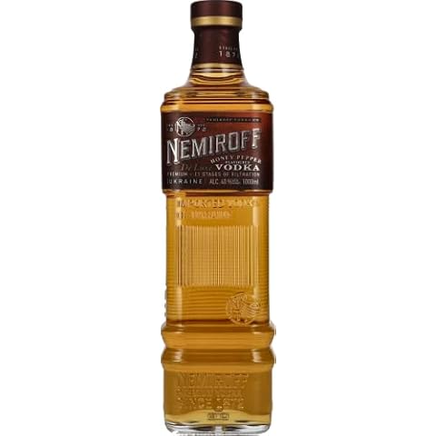 Nemiroff de Luxe Honey Pepper Flavoured Wodka Cover