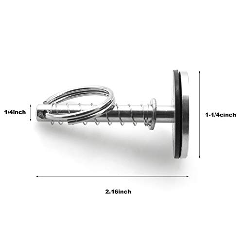 Heyous HCPHSHPB-55-1 Marine Grade Stainless Steel Hatch Cover Pull Handle thumb #2