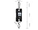 Klau Portable Mini Crane Scale 500 kg / 1000 lb Heavy Duty Digital Hanging Scales LCD Display with Backlight for Home Farm Market Fishing Hunting Black