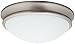 Access Lighting 20724LEDD-BS/OPL Dimmable LED Flush-Mount
