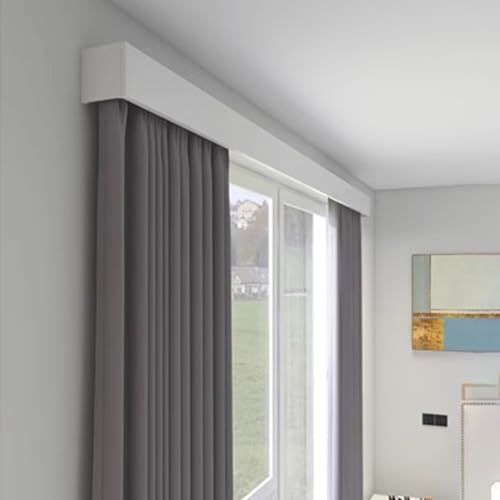 Boîte à rideaux pour fenêtre de chambre créant un cocon doux