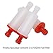 LOCOPOW 2530009 1/4 inline Fuel Filter for Polaris Sportsman 500 700 400 550 800 Scrambler Magnum 330 425 500 Trail Boss TrailBlazer 250 325 330 Hawkeye Xpresss Xplorer 300 400 Xpedition 325 425 Parts