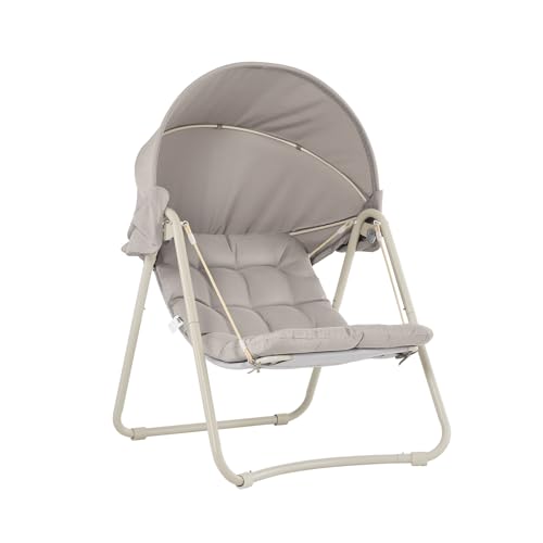 Sobuy Columpio Jardin Exterior Silla Mecedora