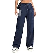 KPSUN Women's Cargo Pants Lightweight Quick Dry Casual Travel Pant Streetwear for Work Hiking Out...
