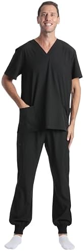 Just Love Men's V-Neck Scrub Set