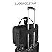 VANKEAN 17.3 Inch Rolling Laptop Bag, Waterproof Overnight Rolling Bags, Laptop Bags for Travel/Work/Business, Stylish Carry on Briefcase, Black