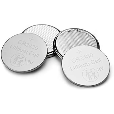 VERBATIM Pila botón de Litio CR2430 Pack 4 Pilas 3V Cover
