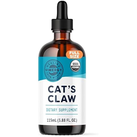 Vimergy Organic Cat’s Claw Liquid – Provides Antioxidant Support* – Benefits The Immune System* – Organic, Vegan, Gluten-Free, Non-GMO – 57 Servings (115 mL) Cover